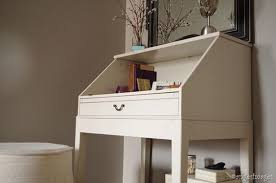 Diy Repurposed Ikea Desk Ikea Secretary Desk Ikea Desk Ikea Small Desk