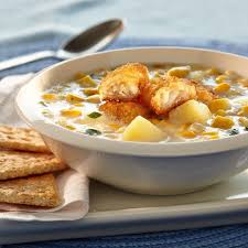 Try our easy shrimp taco recipe delicately seasoned with garlic, cumin, chili powder and a splash of wine topped with zesty sour cream lime sauce. Corn Crispy Fish Chowder Ready Set Eat