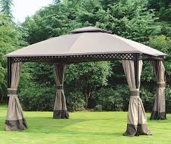 Wilson Fisher Windsor Gazebo With Netting 10 X 12 Big Lots Gazebo Replacement Canopy Backyard Gazebo Gazebo