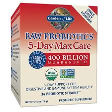 Garden Of Life Raw Probiotics 5 Day Max Care Powder B Https Www Amazon Com Dp B00ar0frew Ref Cm Sw R P Probiotics Probiotics Supplement Vitamin Shoppe