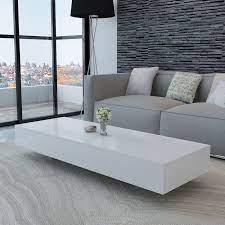 Pedestal Coffee Table White Coffee Table Modern Modern Furniture Living Room Coffee Table