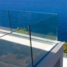 A glass infill keeps things clean and contemporary, while mesh or rod railing lends an industrial edge. Exterior Glass Railing With Stainless Steel System China Glass Railing Exterior Glass Railing Systems Made In China Com