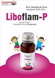 Ibuprofen 100mg Paracetamol 162 5mg 5ml Syrup