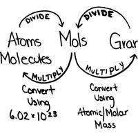 Image Result For Cheat Sheet For Converting Between Moles