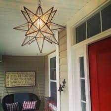 I Ve Always Wanted A Moravian Star Light On A Front Porch Ranch House Decor Morovian Star Light Porch Lighting