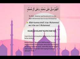 Firman allah swt yang bermaksud: Selawat Ke Atas Nabi Muhammad S A W Youtube