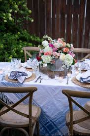 Accessories table settings entertaining dinner party parties. Spring Entertaining Outdoor Table Setting Ella Claire Co