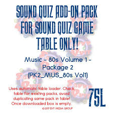 The hills are alive with the sound of music, with songs they have sung, for a ________ years. hundreds. Second Life Marketplace Sound Quiz 80s Music Trivia Add On Pack