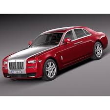 Rolls Royce Ghost Series Ii 2015 3d Model Cgriver Rolls Royce 3d Model Model