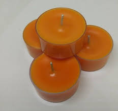 Orange Tea Light Candles Wiccan Candles Witchcraft Etsy Tea Lights Wiccan Candle Tea Light Candles