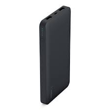 An average iphone battery has a capacity of around 2,000, so a fully charged 10 a. 10 000mah Power Bank 2 4a Output Dual Usb A Ports Belkin