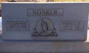 Wendell Halie Nosker (1915-1998)