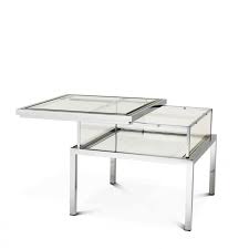 You may seek to showcase your collection of firearms in a gun display case that allows for visual appreciation of your rifles, shotguns, or sidearm collections. Side Table Harvey
