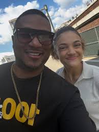 Met 2016 Olympic Gold & Silver Medalist @lauriehernandez today!  🏅🤸🏽‍♀️Kroger Wellness Festival 2025 @rnbcincy Such an inspiring athlete  and positive energy all around. 💪✨ #LaurieHernandez #Olympian #Inspiration  #KrogerWellnessFestival