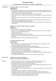 Sample district manager resume—see more templates and create your resume here. Manager District Sales Resume Samples Velvet Jobs