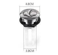 38mm Doppio pulsante di scarico Sostituzione WC Cisterna ...