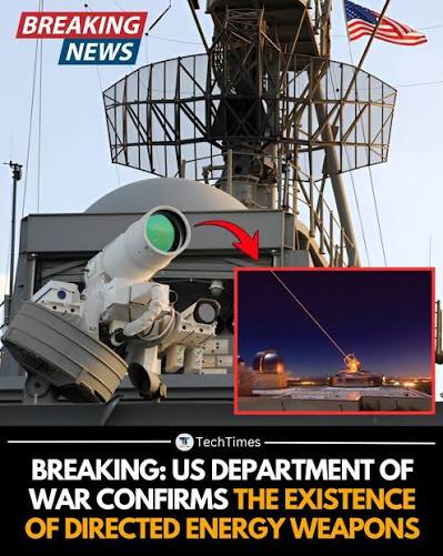 The United States has publicly confirmed the operational existence of Directed Energy Weapons (DEWs), marking a pivotal shift in military transparency. This announcement comes from the "Department of War," a designation reflecting