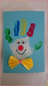 Clown Karte Ba Clown Faschingbasteln Karte Fasching Basteln Kindergarten Fasching Basteln Fasching Basteln Grundschule