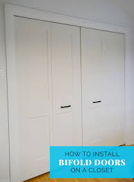 Installing A Bifold Door Rambling Renovators In 2020 Bifold Closet Doors Closet Door Handles Bifold Doors