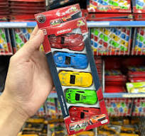 Kit C/6 Cartela Carrinho Colorido Infantil Brinquedos Atacado