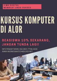 Kursus Komputer Di Alor Kursus Komputer Murah Di Alor