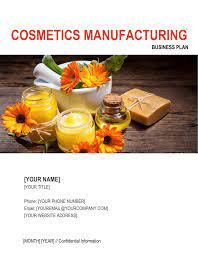 Define and communicate the vision for your business with a business plan. Cosmetics Manufacturing Business Plan Template By Business In A Box
