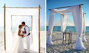 I Do It Yourself Beach Wedding Arbor Beach Wedding Arbors Wedding Arbors Wedding Arbour