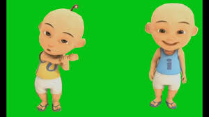 Upin Ipin Green Screen Green Screen Animation Cartoon Upin Ipin Youtube