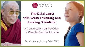 Find yourself someone who looks upon your worst enemy the way greta thunberg looks at trump. The Dalai Lama With Greta Thunberg And Leading Scientists Mind Life Institute