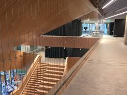 Round posts stainless steel wire balustrade, 3. Sleek Vertical Balustrades Shine At Monash Learning Hubs Tensile Design Construct