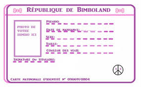 Cette carte peut être reliée au. Fotomontage Carte D Identite Bimbo Pixiz