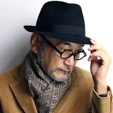 TESI テシ フェルトハット イタリア製 中折れハット 帽子 58