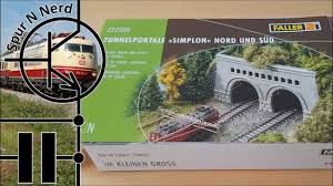 Der tunnelbau ist der teilbereich des tiefbaus, der sich mit der herstellung unterirdischer hohlräume (tunnel, stollen. Faller 222500 Tunnelportale Simplon Nord Und Sud By Spur N Nerd