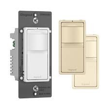 Legrand Radiant Single Pole 3 Way White Light Almond Ivory Amp Occupancy Vacancy Motion Sensor In The Light Sensors Department At Lowes Com