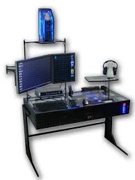 The best materials for a computer. Custom Computer Desk Custom Build Computers