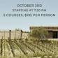 Booker 5 Course Wine Dinner