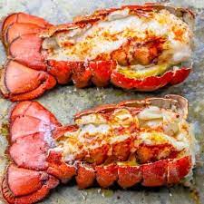 Perfect Oven Broiled Lobster Tails Recipe Oven Baked Lobster Tails Lobster Recipes Tail How To Cook Lobster Baked Lobster Tails