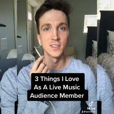 My friends and fellow TikTokers,, I’m trying a new concept. Here’s a fast  cut list of- 3 Things I Love As A Live Music Audience Member- If you don’t  follow me