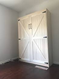 The Barn Door Panel Bed Panel Bed Murphy Bed Murphy Bed Plans