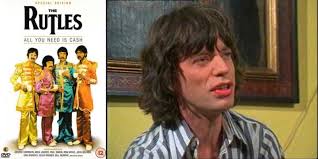 All You Need Is Cash, featuring Rolling Stones Jagger and Wood.