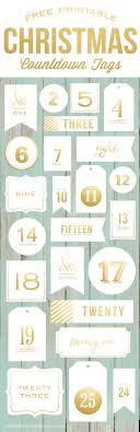 Advent Calendar Christmas Countdown Tags Printable Advent Calendar Christmas Advent Calendar Christmas Countdown