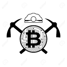 According to research produced by cambridge university in 2017, there are 2.9 to 5.8 million unique users using a cryptocurrency wallet, most of them using bitcoin. Mining Bitcoin Logo Meiner Emblem Royalty Free Cliparts Vectors And Stock Illustration Image 87861851
