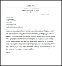 A resume even with complete supporting documents looks bare without a medical receptionist cover letter in front. Sample Medical Receptionist Cover Letter Flilpfloppinthrough