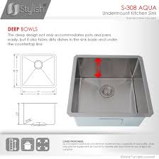 w undermount kitchen sink