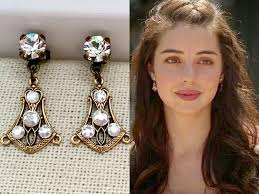 Antique Victorian Filigree Studs