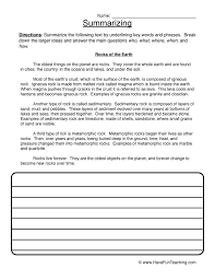 Summarizing Worksheet In 2020 Summarizing Worksheet Teaching Summarizing Worksheet Template