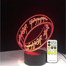 Euh, je devrais plutôt dire. Seigneur Des Anneaux 3d Lampe 7 Couleurs Enfants Cadeau Touch Night Light Pour Enfants Vacances 3d Illusion Lampe De Bureau Film Achat Vente Seigneur Des Anneaux 3d Cdiscount