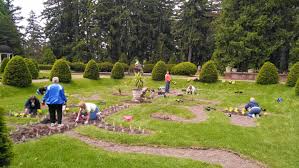 Local couple helps replant Sonnenberg's Italian Garden before wedding