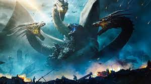 King ghidorah first appears in ghidorah, the three headed monster (1964), and was originally meant to be as powerful on its own as mothra, rodan and godzilla put together. Free Download Godzilla Vs King Ghidorah Godzilla King Of The Monsters 4k 3840x2160 For Your Desktop Mobile Tablet Explore 30 Ghidorah Wallpaper