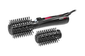Babylisspro nano titanium 2'' rotating hot air brush volumizes and shines as you dry for smooth, silky hair, while ceramic heat protects from damage. Rotating Hot Air Brush Babyliss Pro